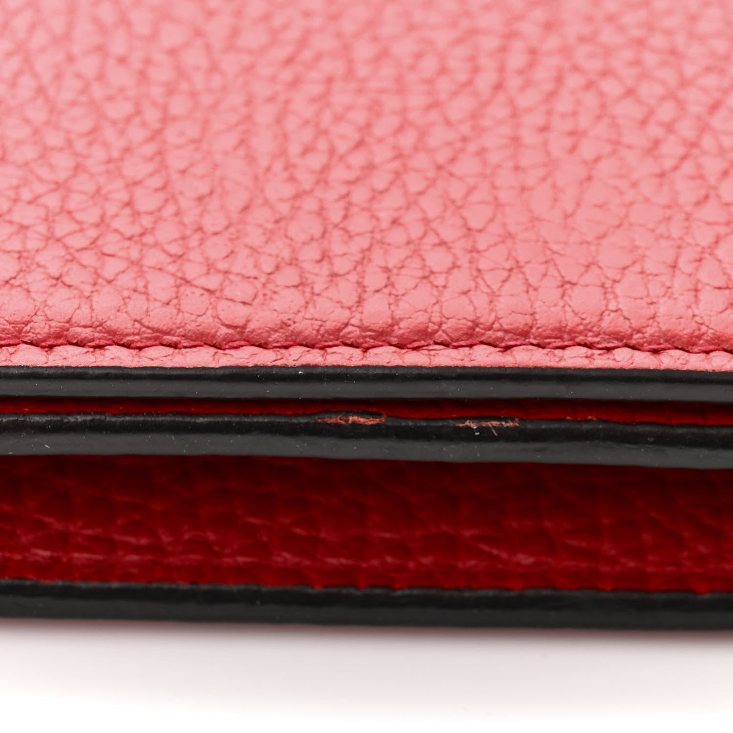 Gucci Dollar Calfskin Medium Betty Chain Wallet Tabasco 10 of 11