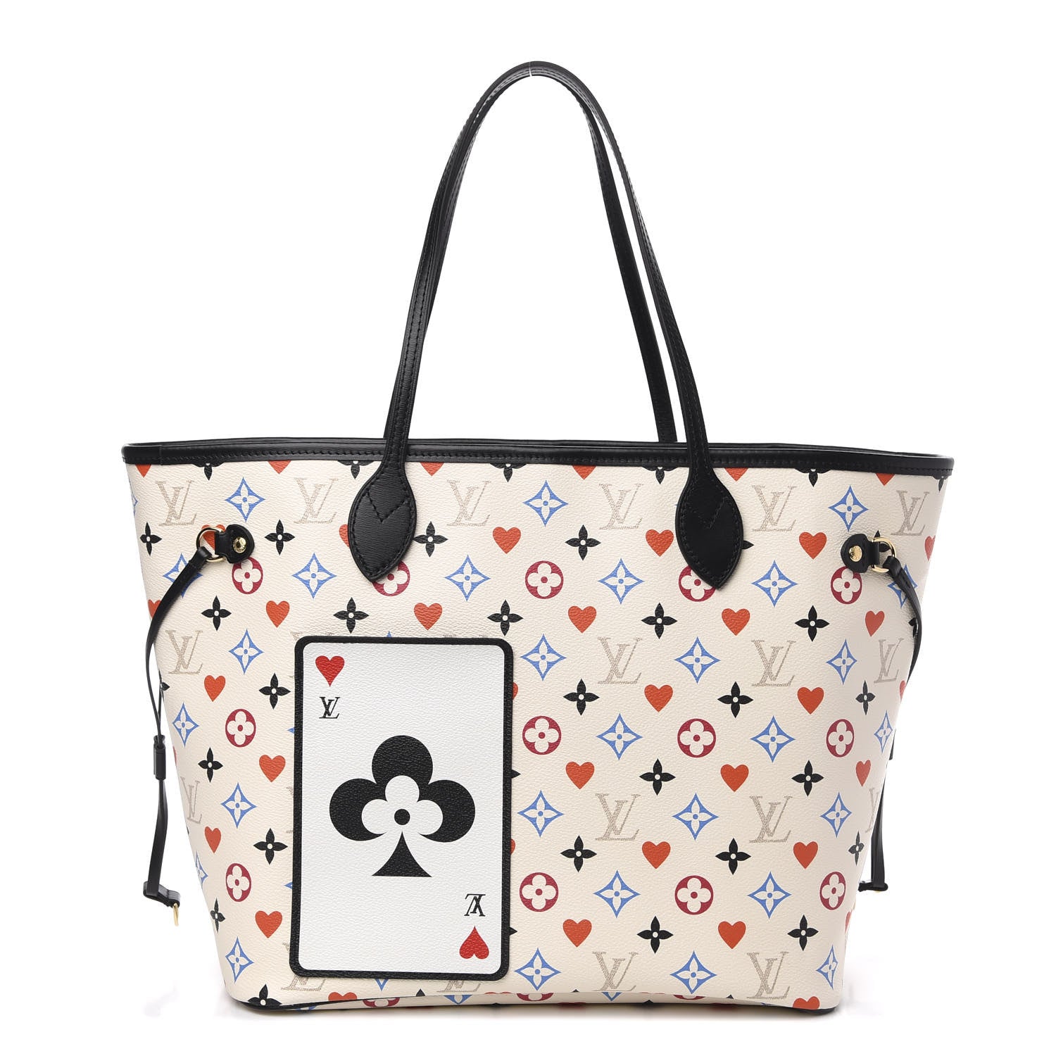 Louis Vuitton Game On Neverfull MM White 1 of 10