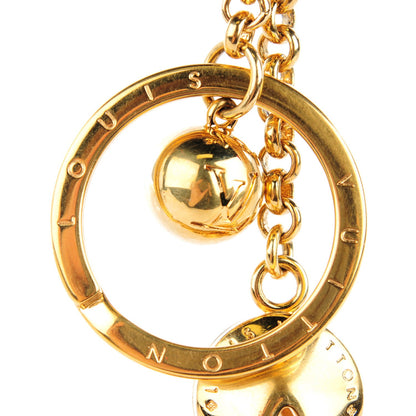 Louis Vuitton Metal Eclipse Bag Charm Key Holder Gold 4 of 4