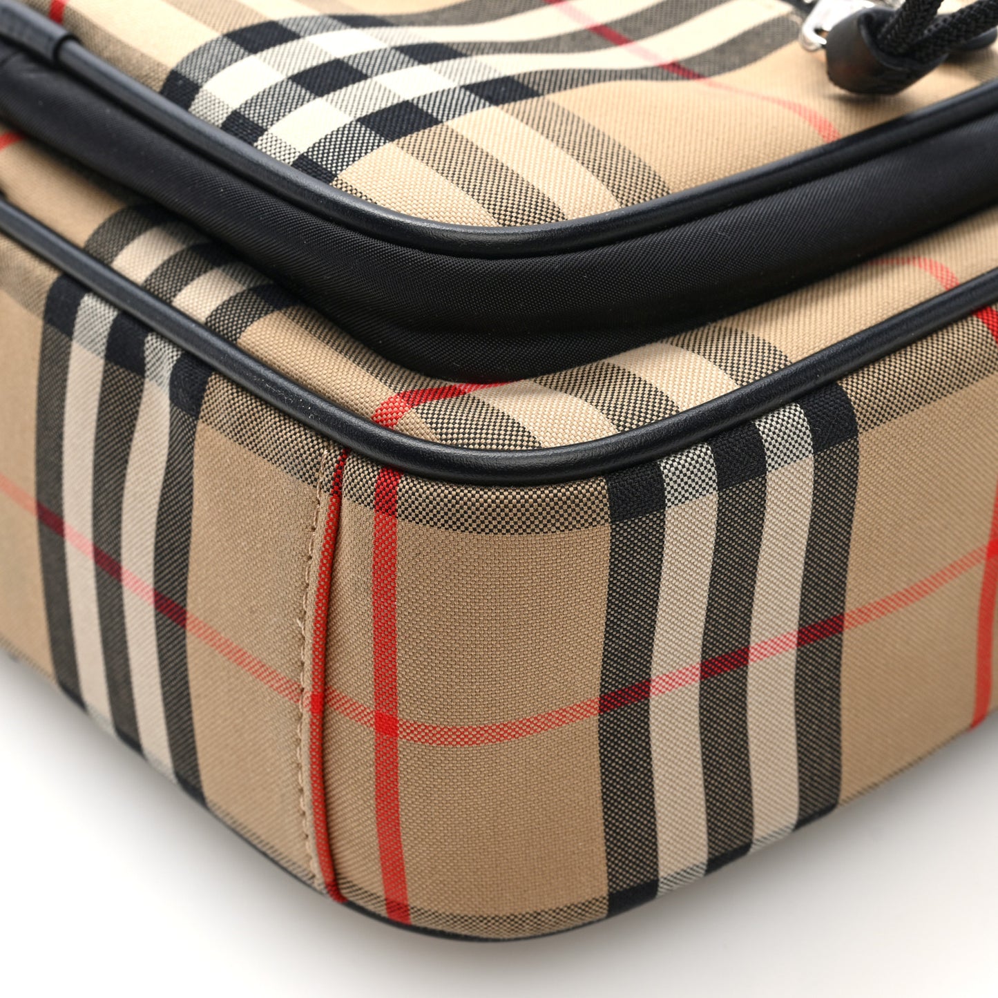 Canvas Check Paddy Messenger Archive Beige