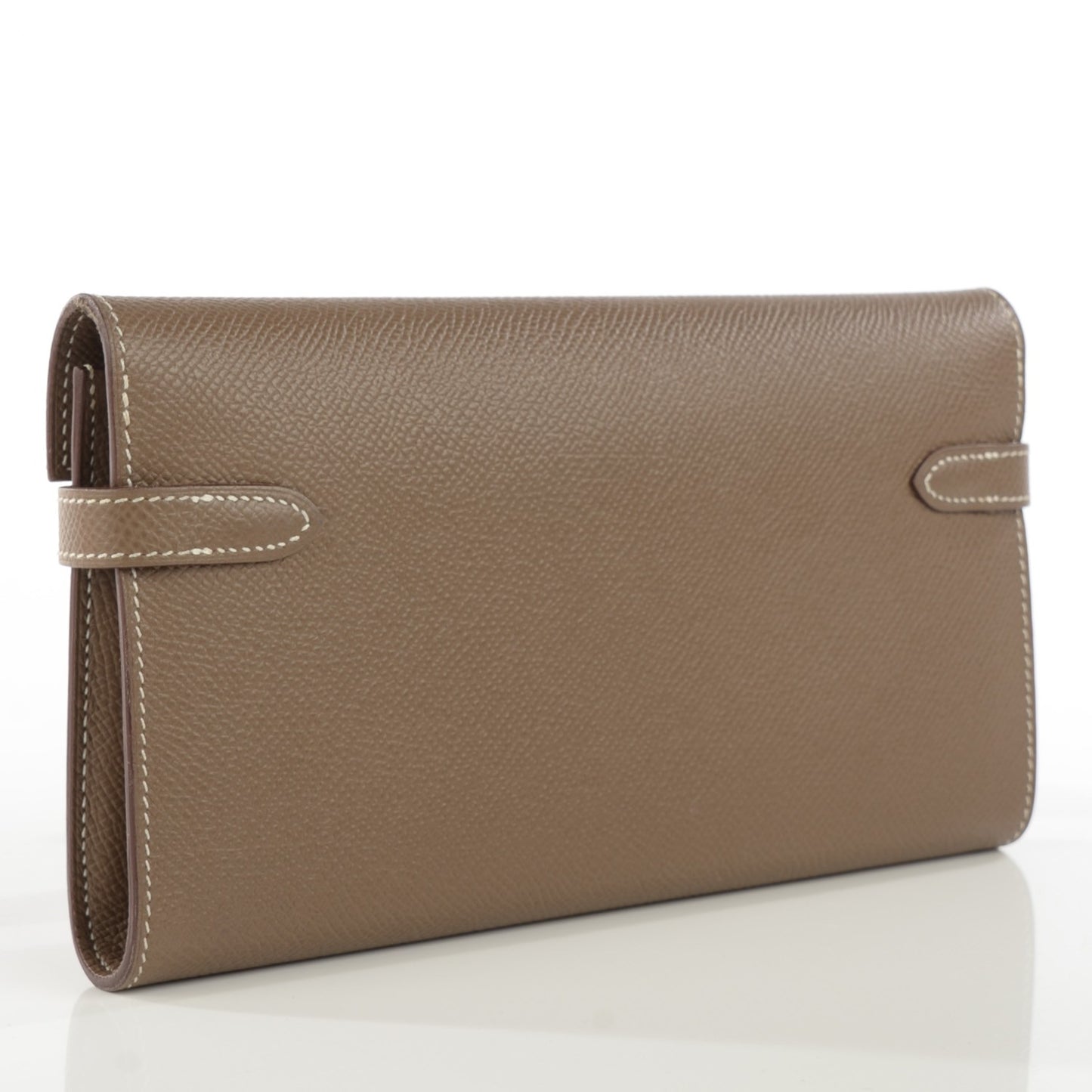 Epsom Kelly Longue Wallet Etoupe