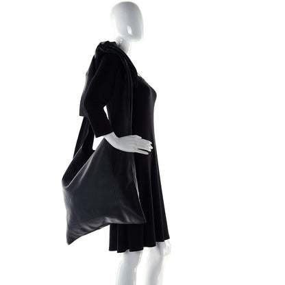 Loewe Nappa Oversized Bow Shoulder Bag Black 2 of 9