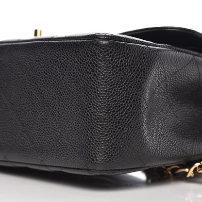 Chanel Caviar Quilted Jumbo Double Flap Black 6 of 13