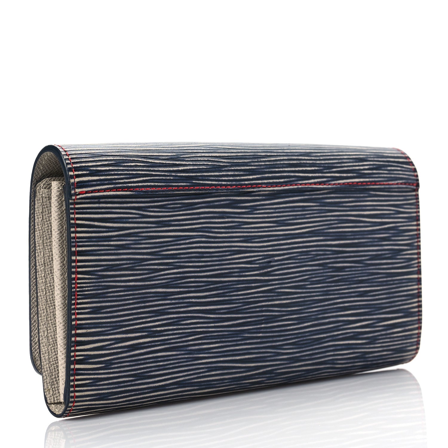 Louis Vuitton Epi Twist Wallet Denim Dark 3 of 10