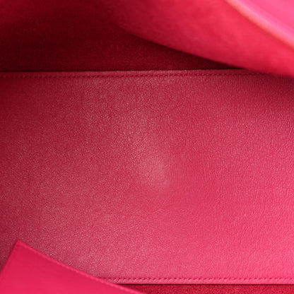 Saint Laurent Calfskin Small Classic Y Cabas Fuchsia 5 of 19