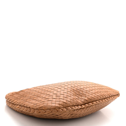 Bottega Veneta Nappa Intrecciato Embossed Medium Veneta Hobo Camel 4 of 11