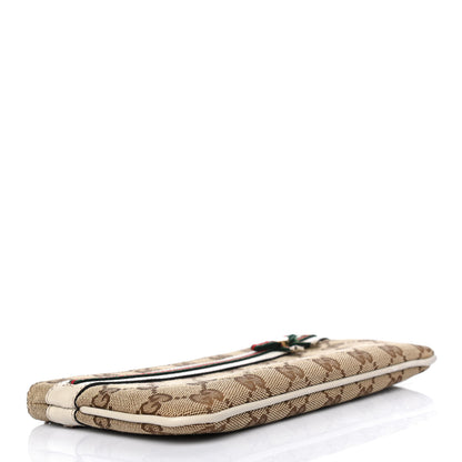Gucci Monogram Mayfair Wristlet Off White 3 of 4