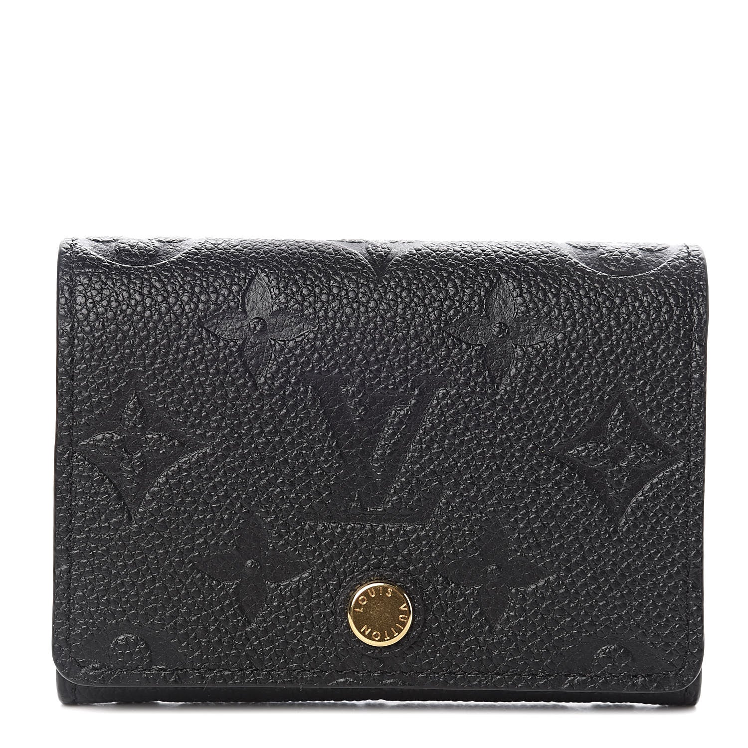 Louis Vuitton Empreinte Business Card Holder Black 1 of 8