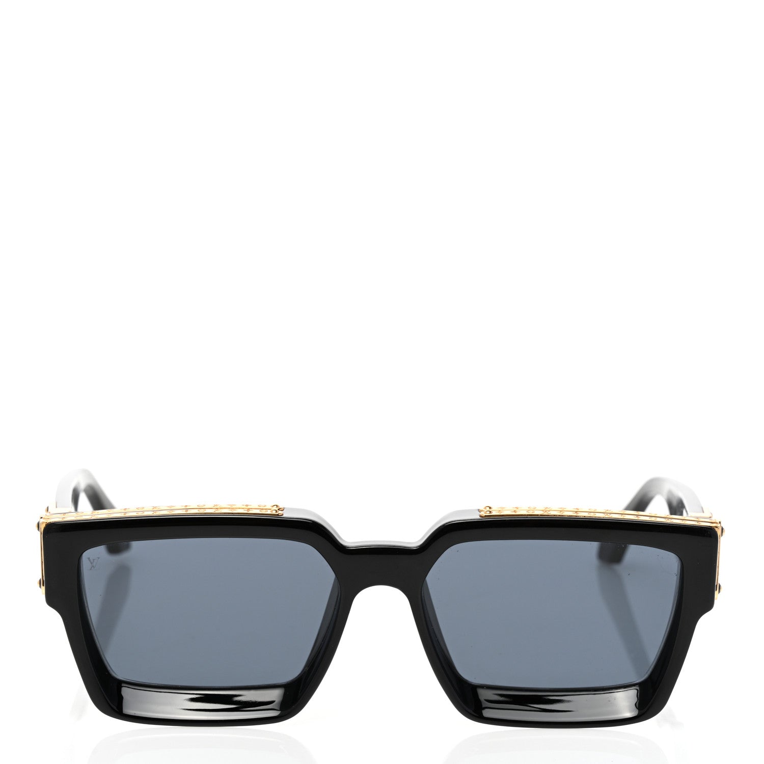 Louis Vuitton Acetate 1.1 Millionaires Sunglasses Z1165E Black 2 of 8