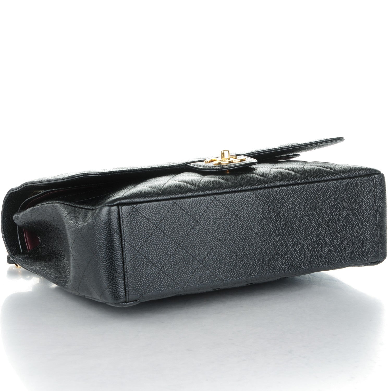 Chanel Caviar Quilted Maxi Double Flap Black 4 of 9