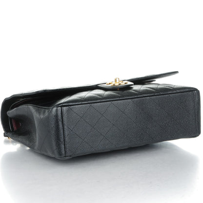 Chanel Caviar Quilted Maxi Double Flap Black 4 of 9