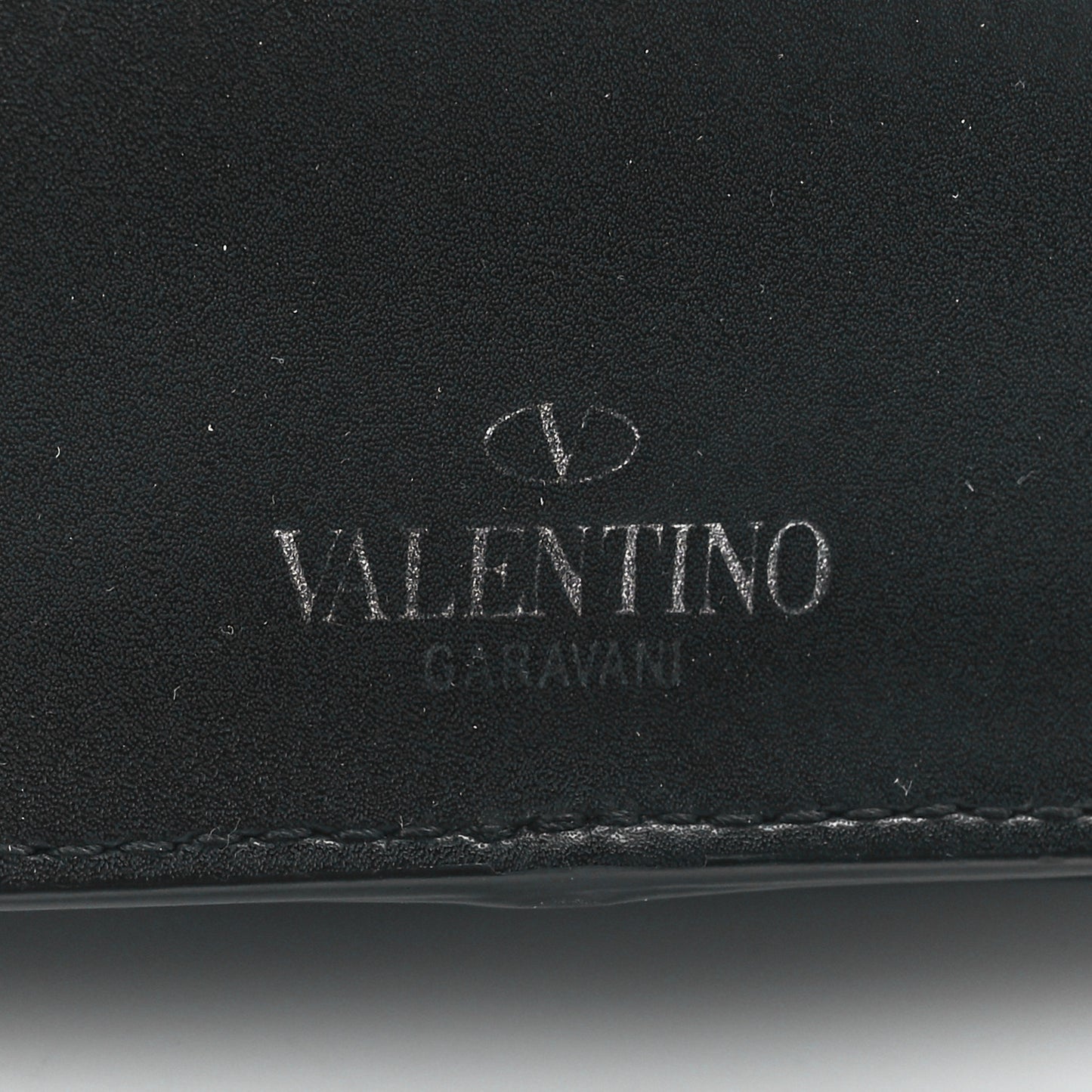 Calfskin VLTN Belt Bag Black White