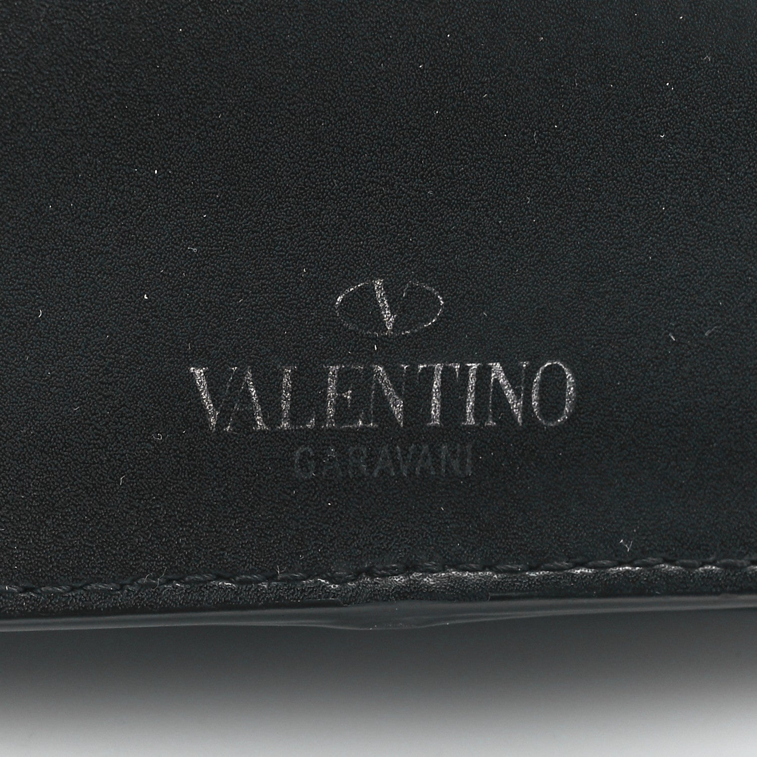 Valentino Garavani Calfskin VLTN Belt Bag Black White 7 of 12