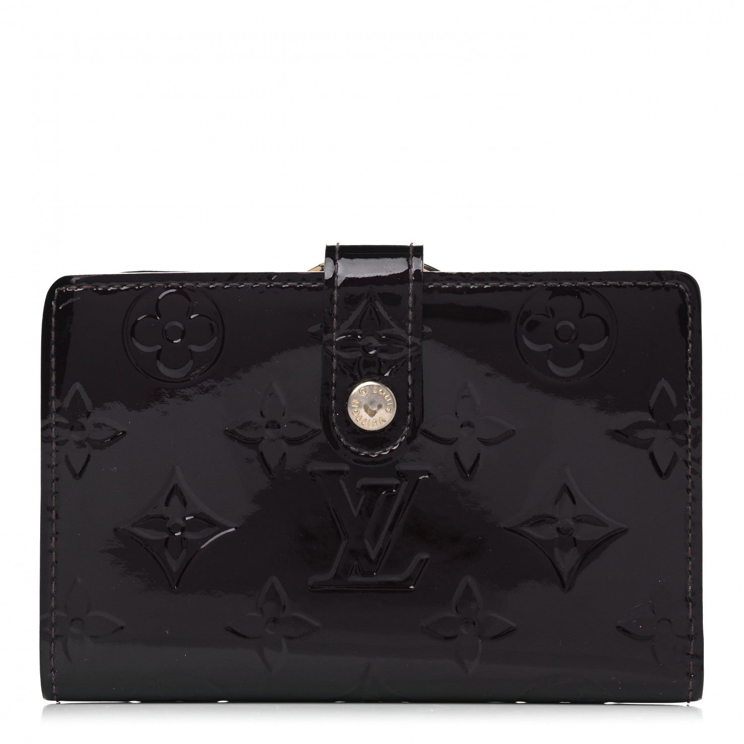 Louis Vuitton Vernis French Purse Wallet Amarante 1 of 10