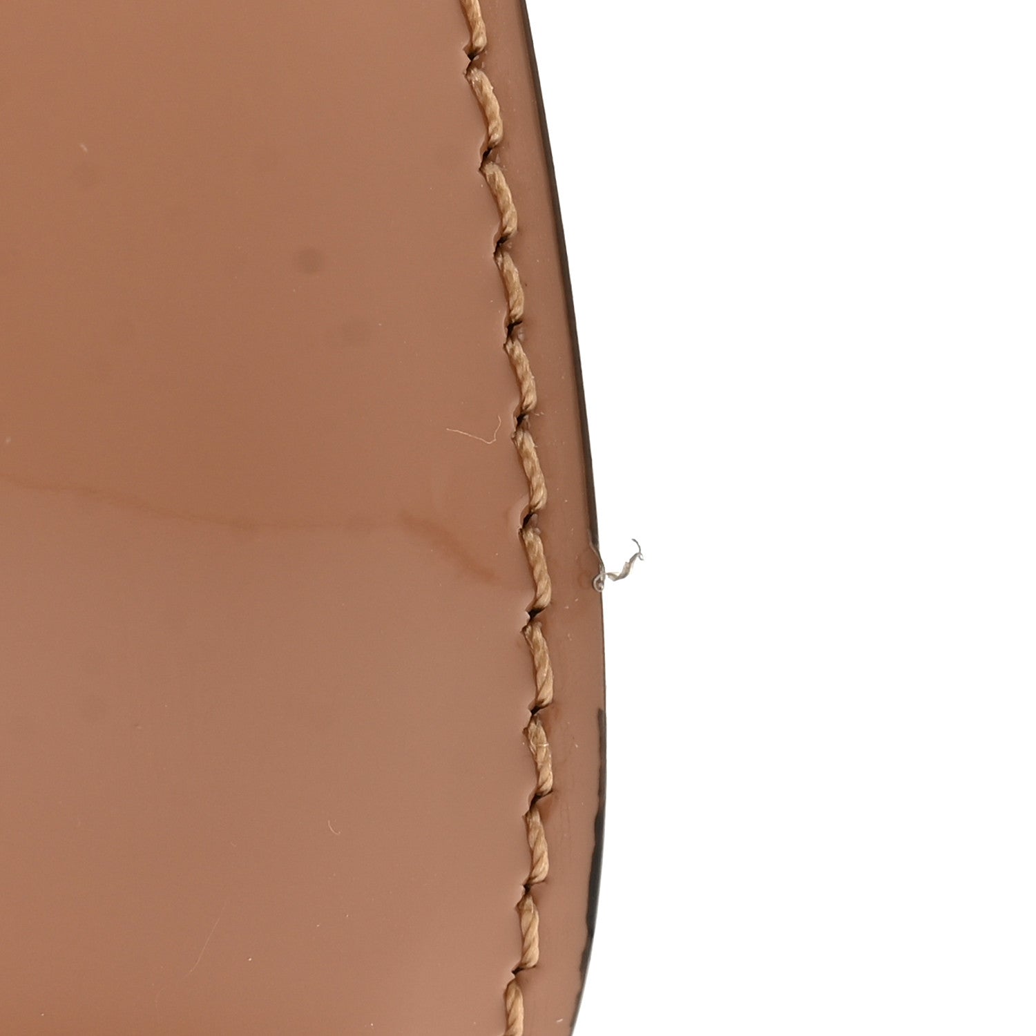 Christian Louboutin Patent Loubi Twist Zip Clutch Bag Nude 8 of 8