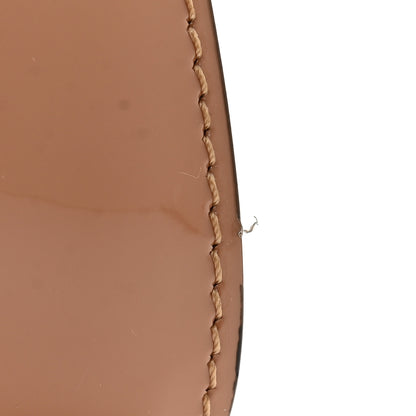 Christian Louboutin Patent Loubi Twist Zip Clutch Bag Nude 8 of 8