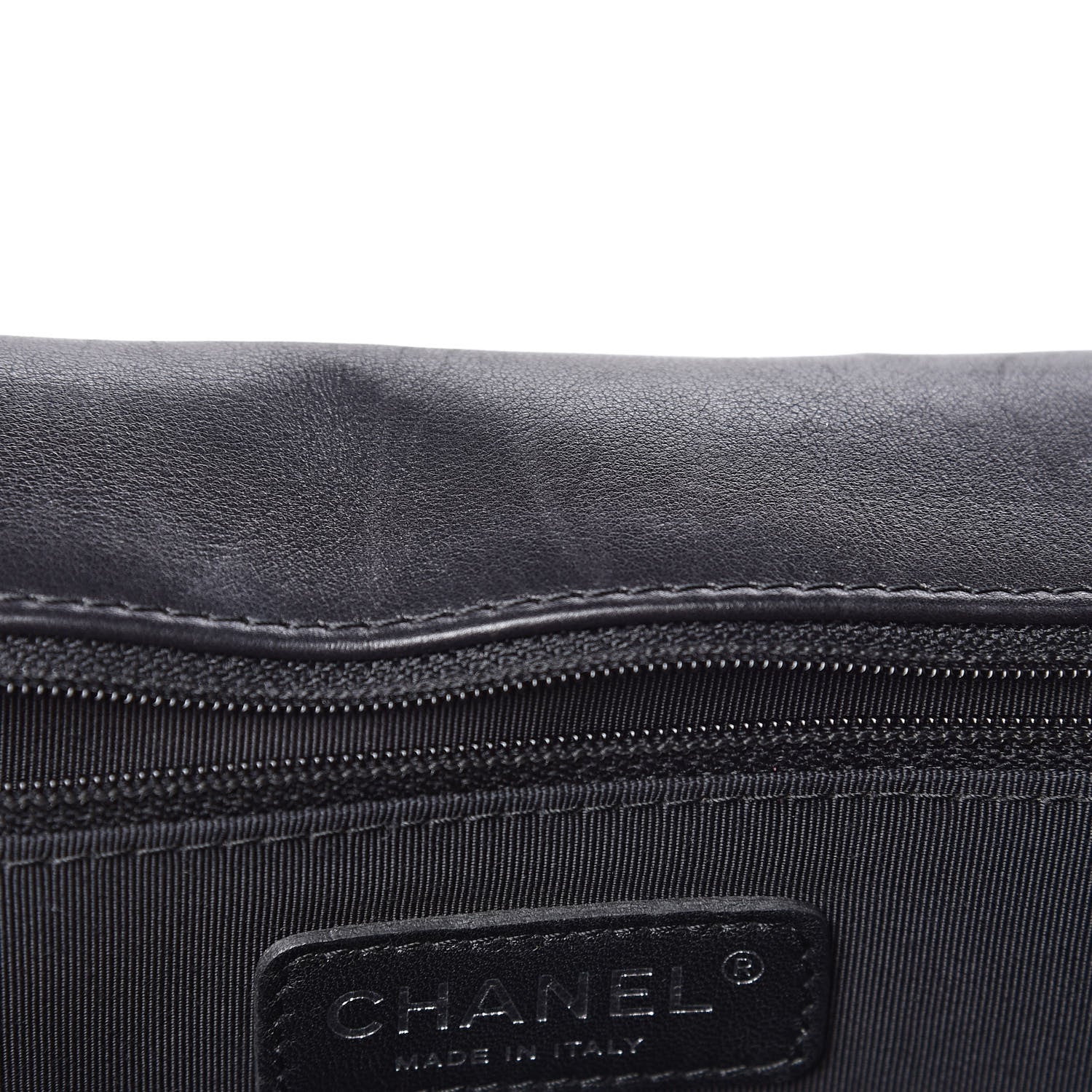 Chanel Calfskin Quilted Large Boy Flap Black 16 of 18