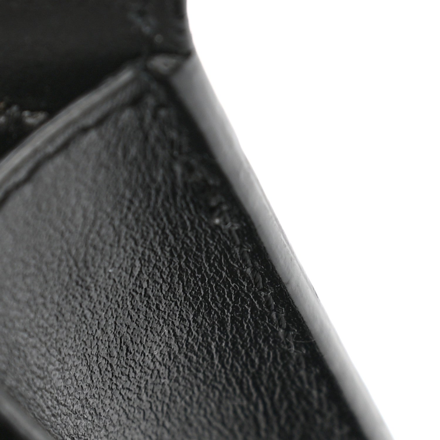 Celine Smooth Calfskin Pocket Card Holder Liquorice Black 9 of 11
