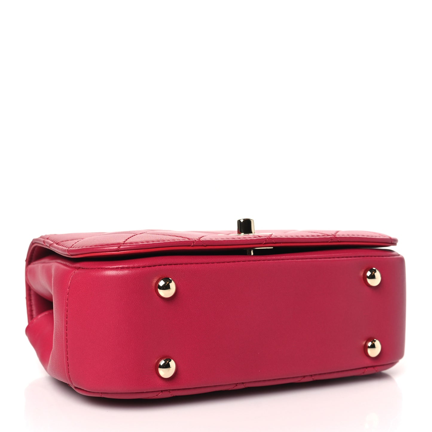 Lambskin Mini Carry Chic Flap Pink