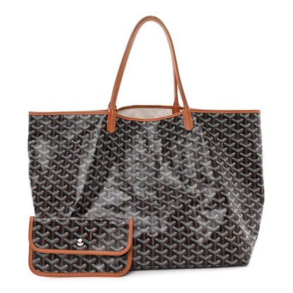 Goyard Goyardine Saint Louis GM Black Gold 1 of 11