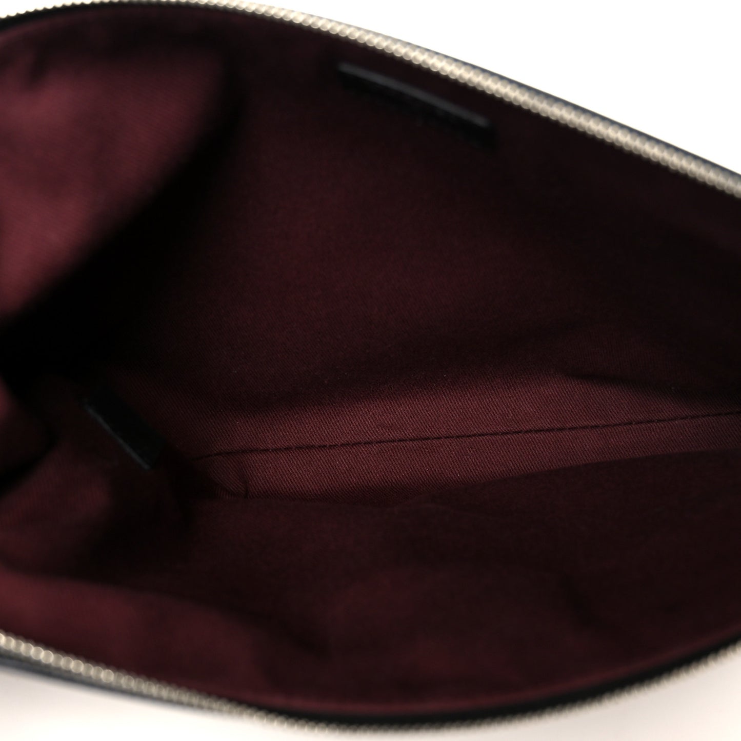 Grained Calfskin Large Neo Executive Cosmetic Case Black