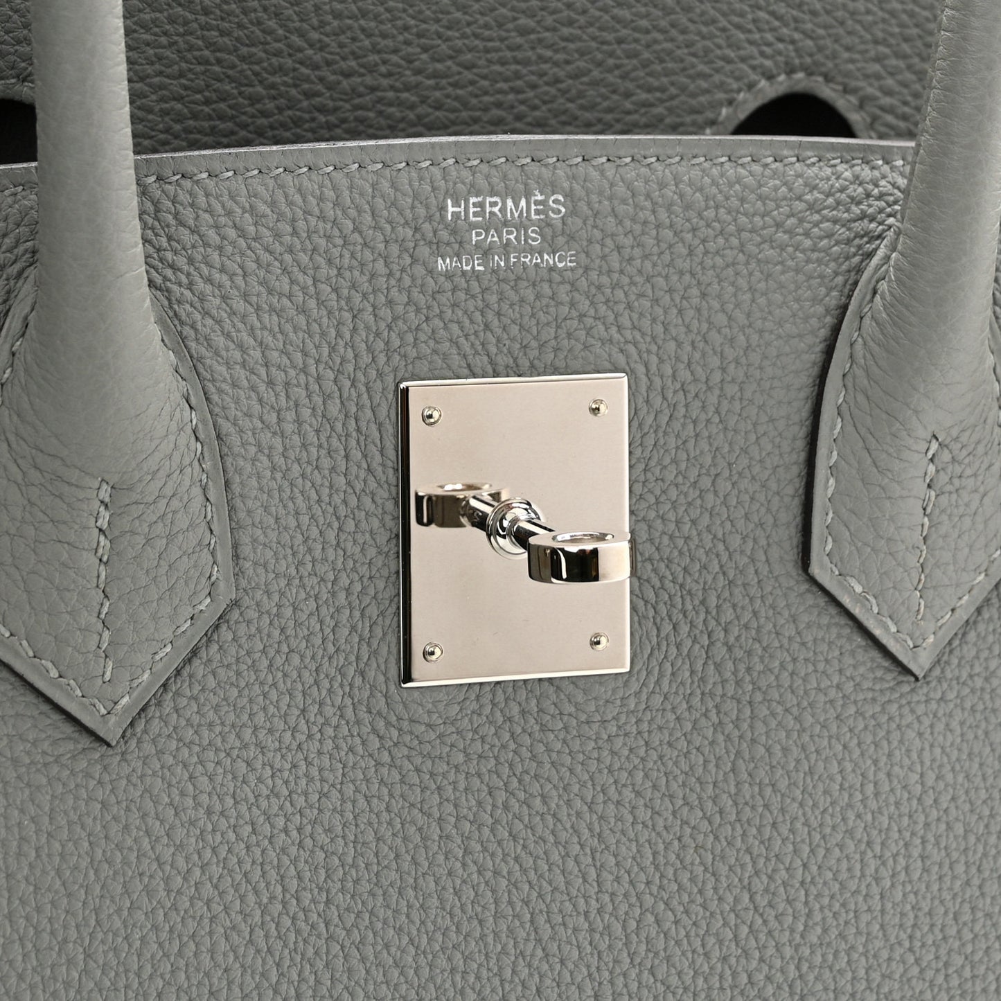 Togo Birkin 30 Gris Mouette