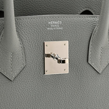 Hermes Togo Birkin 30 Gris Mouette 6 of 11