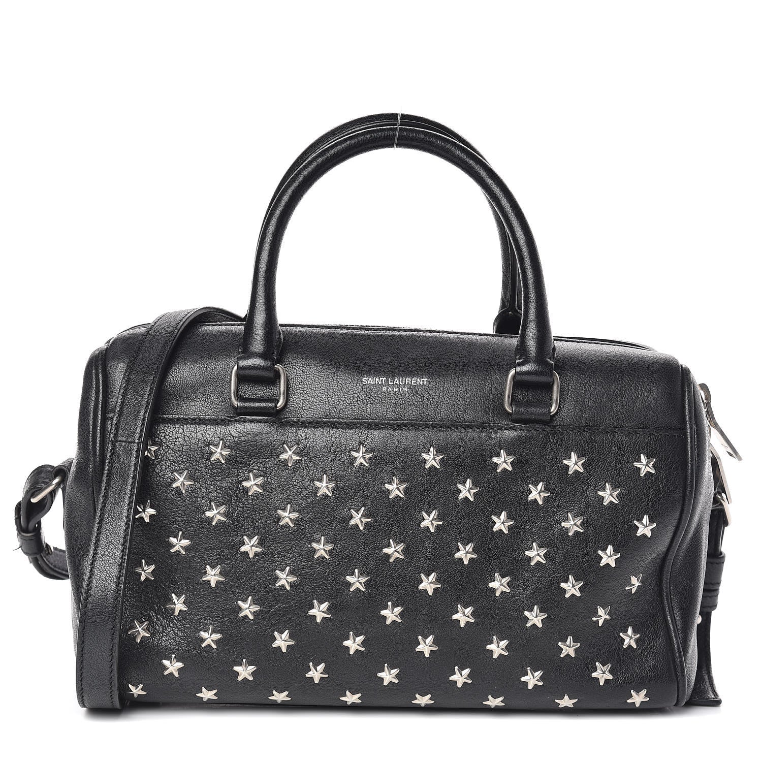 Saint Laurent Calfskin Star Studded Classic Baby Duffle Black 1 of 11