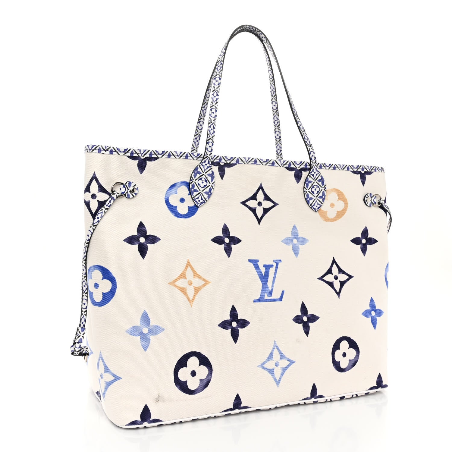 Louis Vuitton Monogram Canvas By The Pool Monaco 2.0 Neverfull GM Set Blue 4 of 12