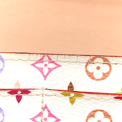 Louis Vuitton Monogram Multicolor Sarah Wallet White 8 of 10