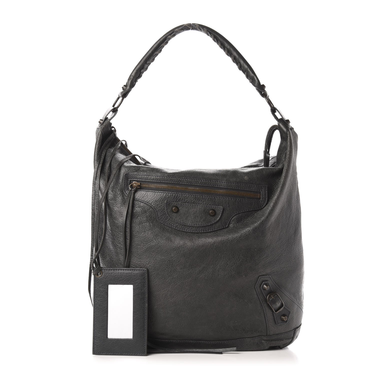 Balenciaga Agneau Classic Hardware Day Hobo Anthracite 1 of 13