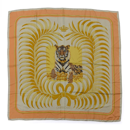 Hermes Silk Dip Dye Tigre Royal Shawl 140 1 of 6
