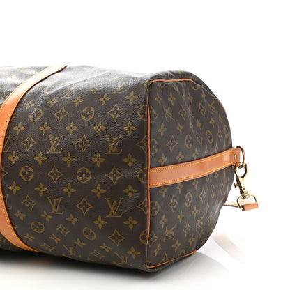 Louis Vuitton Monogram Keepall Bandouliere 55 11 of 15