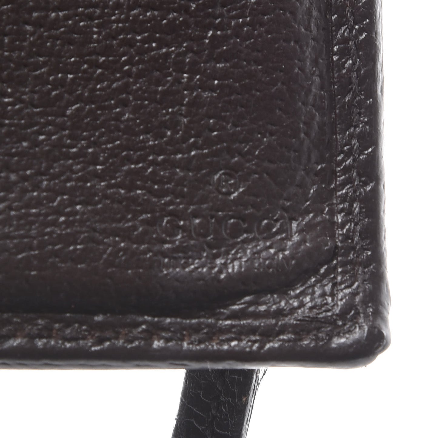 Monogram Calfskin Ladies Web Continental Wallet Beige Ebony Cocoa