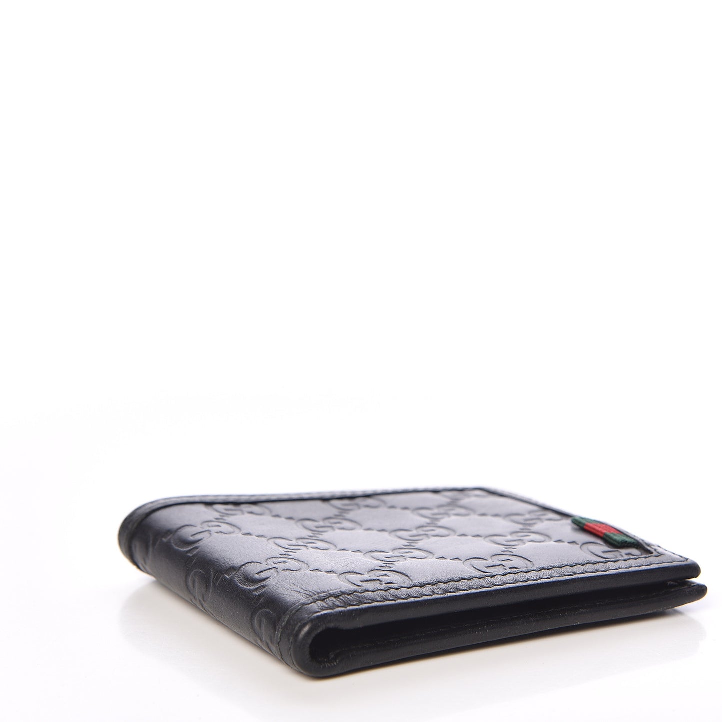 Guccissima Web Board Bi-Fold Wallet Black
