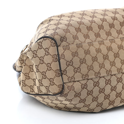 Gucci Monogram Medium Sukey Tote Dark Brown 8 of 10