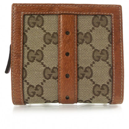 Gucci Monogram Buckle French Wallet 2 of 8