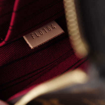 Louis Vuitton Monogram Neverfull MM GM Pochette Fuchsia 7 of 7