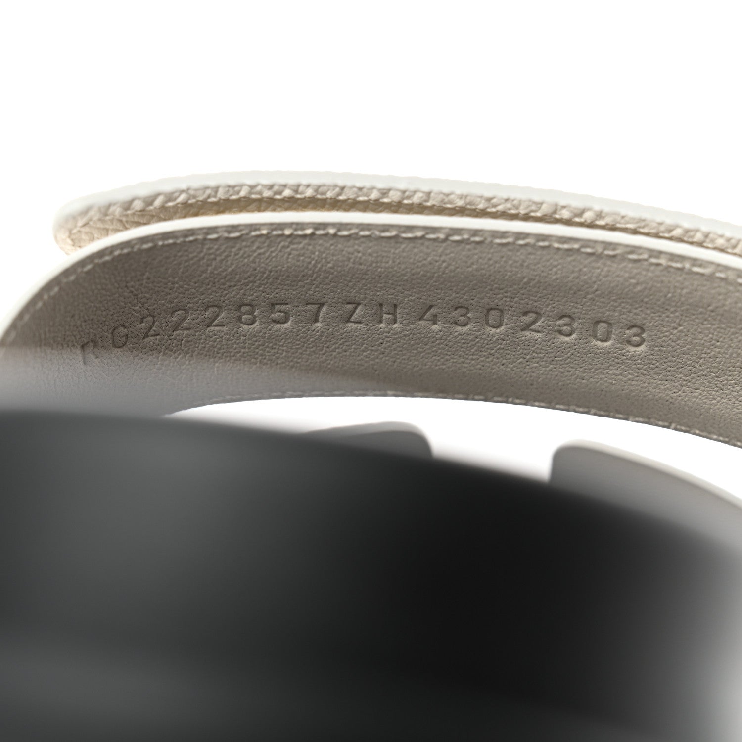 Hermes Epsom Mens Chypre Sandals 43 White 6 of 9