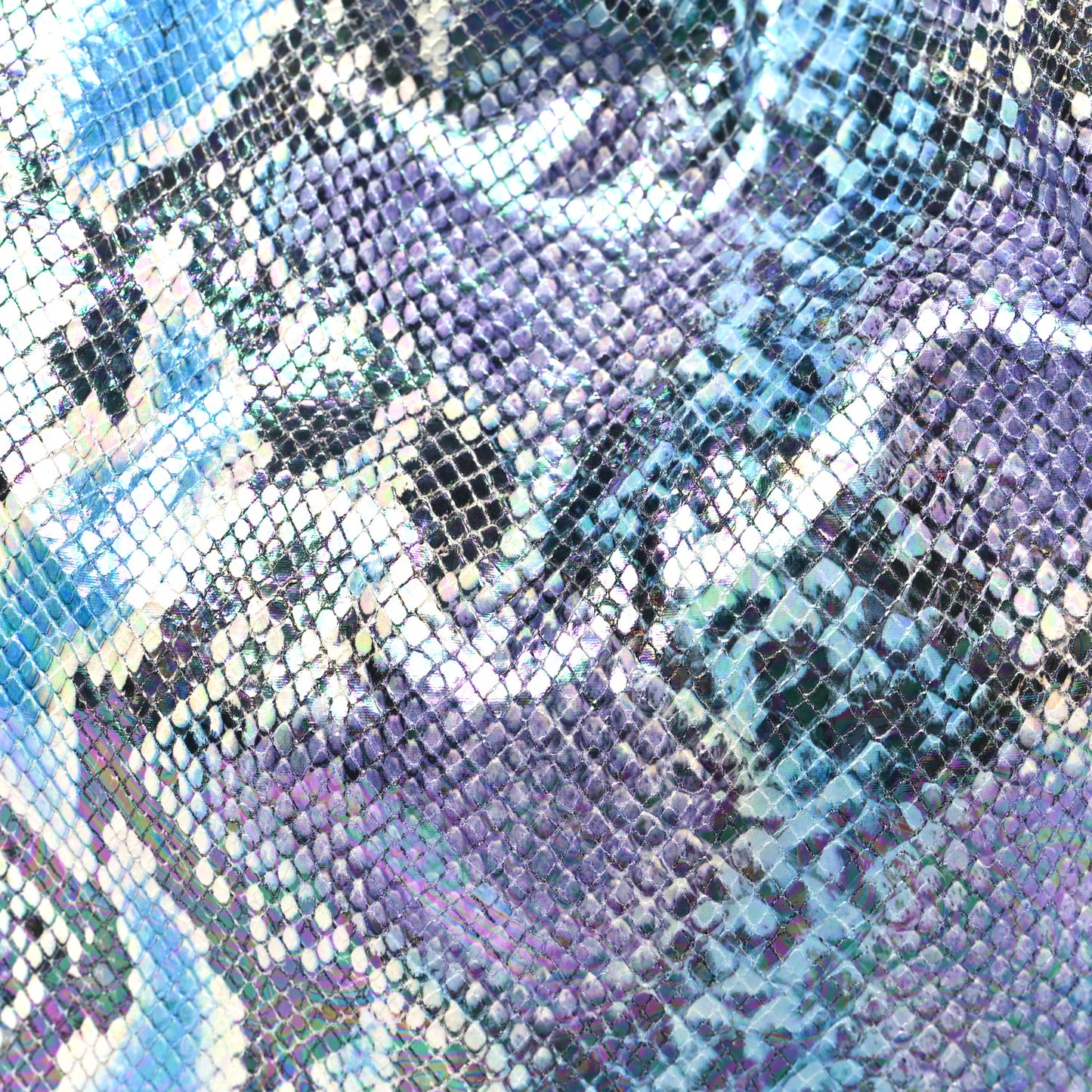 Eco Python Oleographic Small Falabella Tote Navy