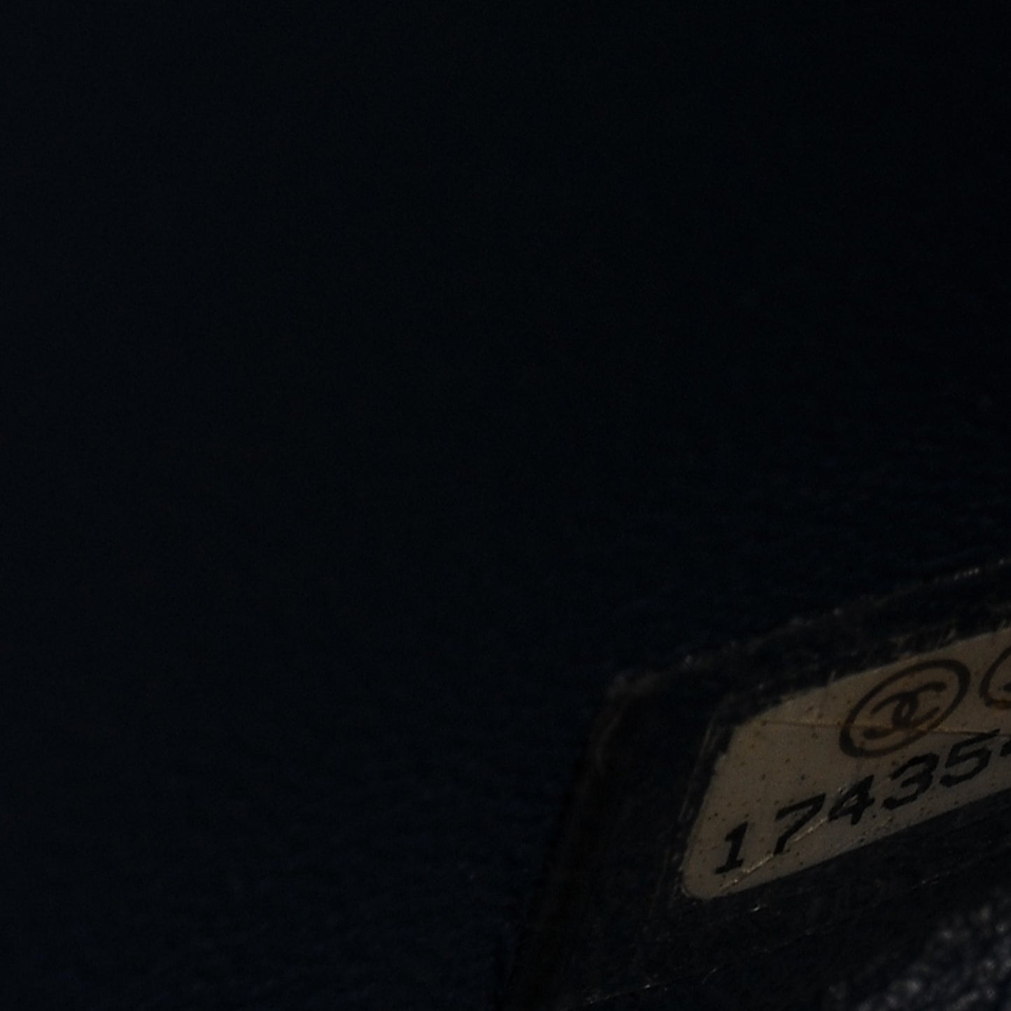 Patent Quilted Jumbo Double Flap Blue