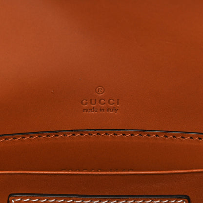 Gucci X DANS LE VERT GG Supreme Monogram Cuoio Web Mini Retro Interlocking G Top Handle Beige Rosso Ebony Harness Brown 7 of 16