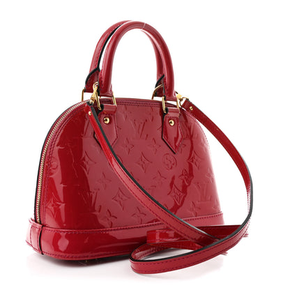 Louis Vuitton Vernis Alma BB Rose Indien 3 of 11