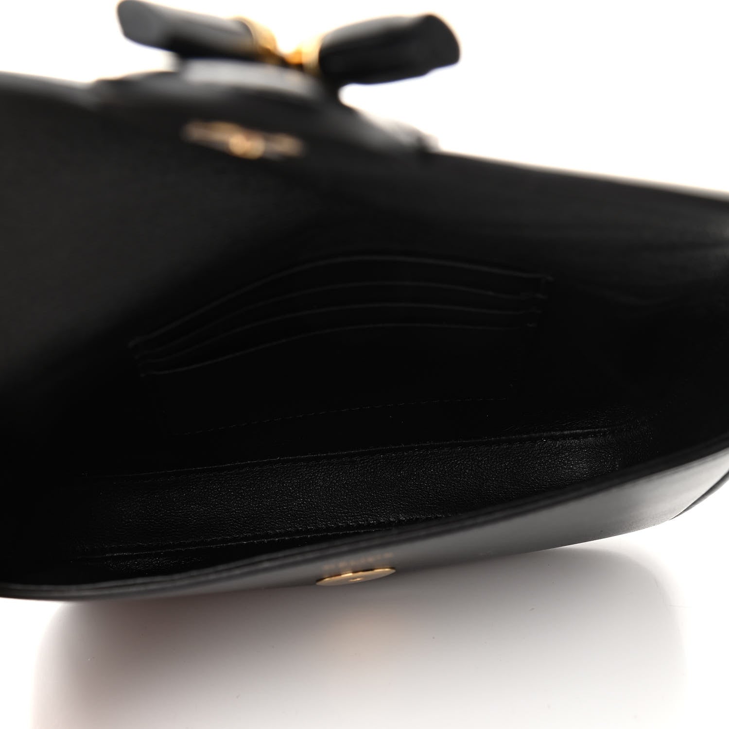 Celine Smooth Calfskin Tassel Belt Bag Black 5 of 11