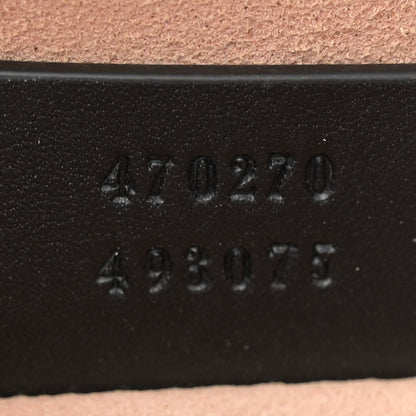 Gucci Velvet GG Monogram Mini Sylvie Top Handle Bag Red Cipria Black 7 of 13