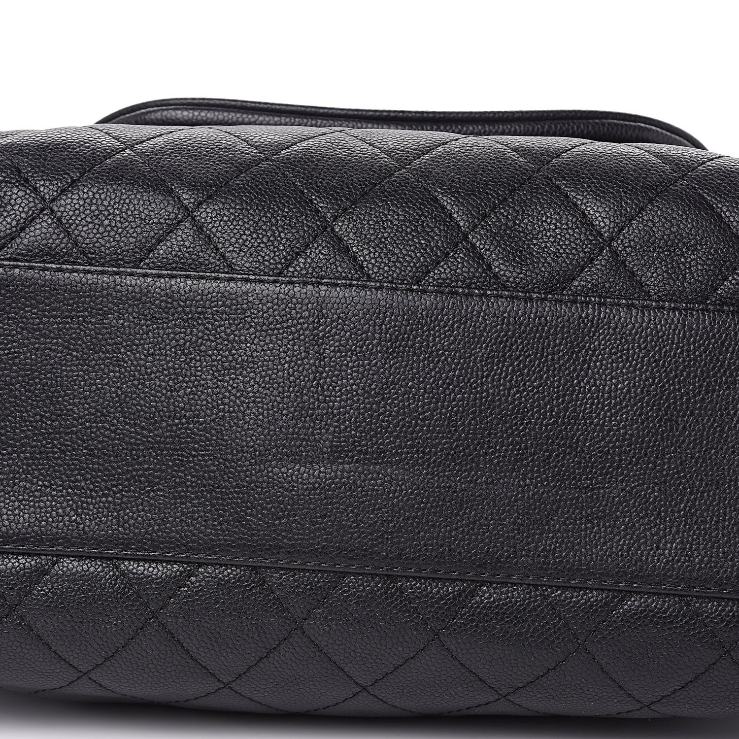 Chanel Caviar Quilted Timeless Accordion Flap Black 9 of 12