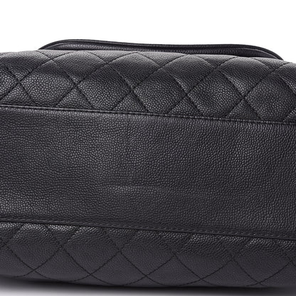 Chanel Caviar Quilted Timeless Accordion Flap Black 9 of 12