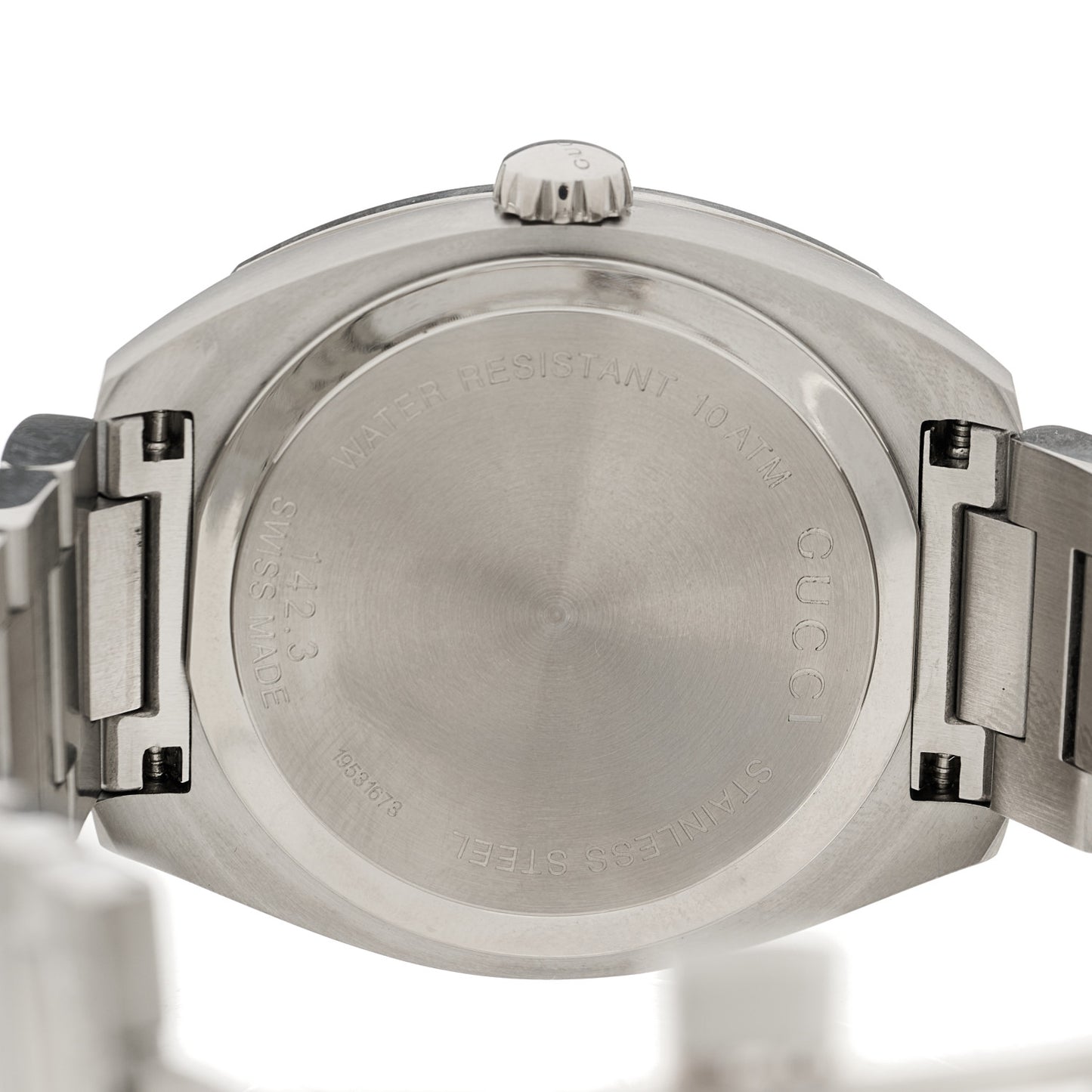 Stainless Steel 40mm GG2570 Quartz Watch Black