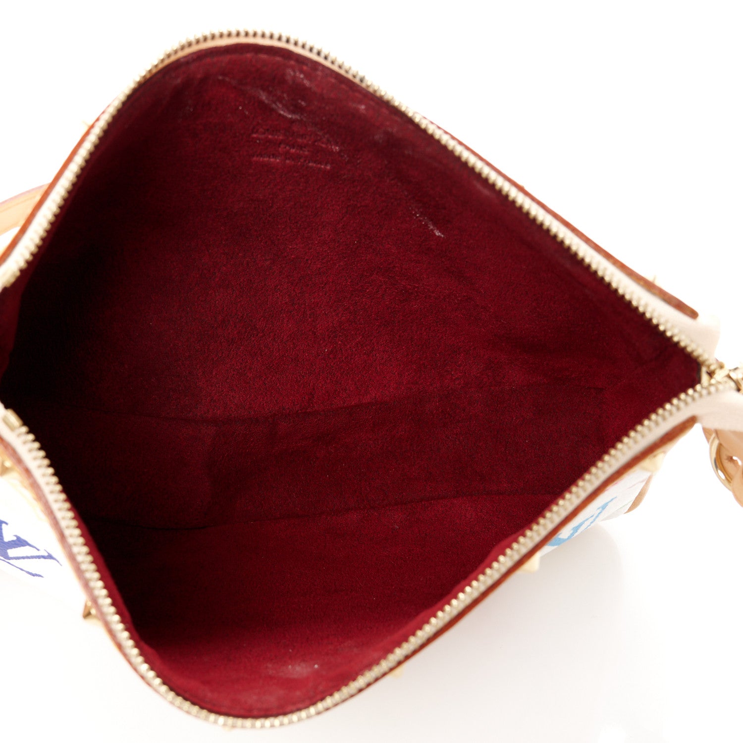 Louis Vuitton Monogram Multicolor Pochette Accessories White 5 of 12