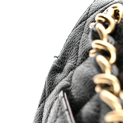 Chanel Caviar Quilted Jumbo Double Flap Black 12 of 12